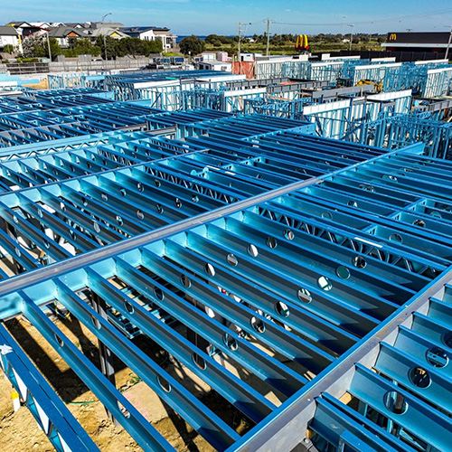 Steel floor joists